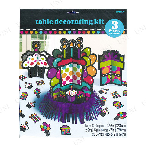 テーブルデコレーションキット パーティオン パーティー 飾り付け 誕生日 パーティー用品 イベント用品 バースデーパーティー 装飾品 テの通販はau Pay マーケット パーティワールド
