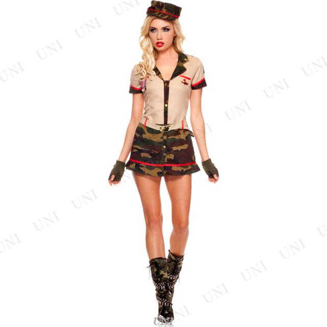 コスプレ 仮装 アーミーガール SM 【 コスプレ 衣装 ハロウィン 仮装