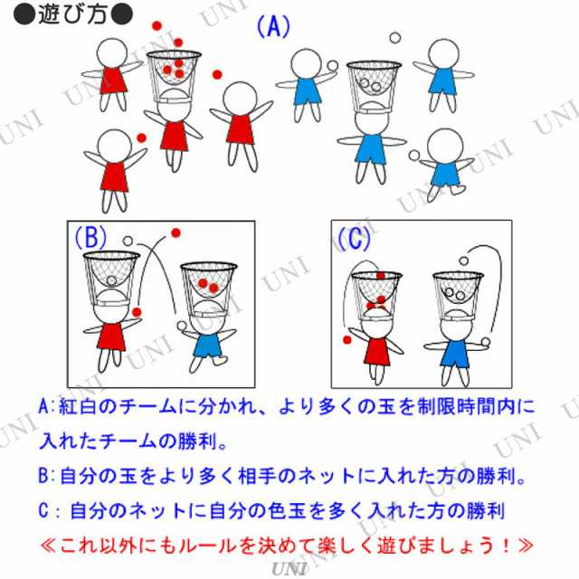 取寄品 紅白対抗玉入れバトル パーティーグッズ パーティー用品 イベント用品 パーティーゲーム 玩具 おもちゃ パーティゲーム 宴会 の通販はau Pay マーケット パーティワールド