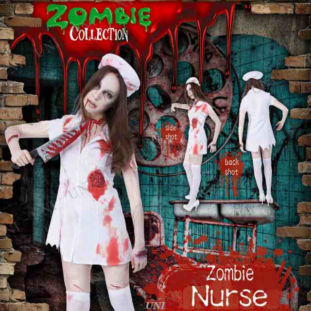 コスプレ 仮装 ZOMBIE COLLECTION Zombie Nurse(ゾンビナース