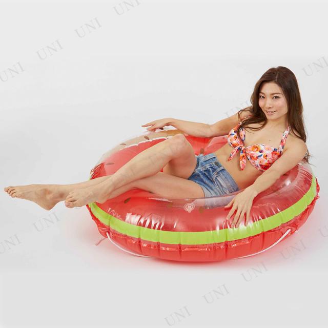 浮き輪 120cm スイカ 海水浴 グッズ 特大 プール プール用品 ビーチ ...