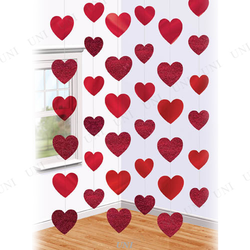 取寄品 ディスプレイ バレンタイン Pgストリングデコレーション レッドハート パーティーグッズ パーティー用品 イベント用品 ウェデの通販はau Pay マーケット パーティワールド