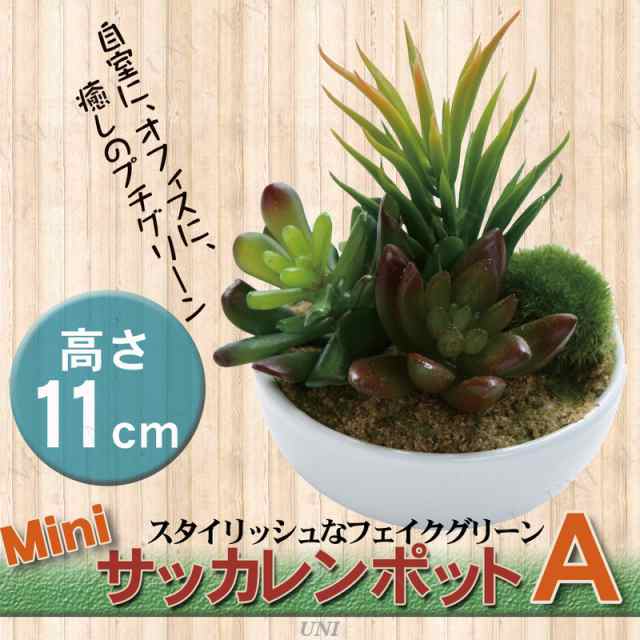 人工観葉植物 ミニサッカレンポット A 11cm 観葉植物 小さい フェイクグリーン ミニ ミニサイズ ミニ観葉植物 多肉植物 インテリアグリーの通販はau Pay マーケット パーティワールド