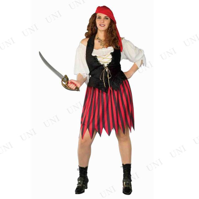 コスプレ 仮装 バッカニア・ブライド XLG (大きいサイズ) 【 コスプレ 衣装 ハロウィン 仮装 コスチューム 大きいサイズ 海賊 パーティーグッズ 大人用 余興 女海賊 パイレーツ 女性用 レディース 】