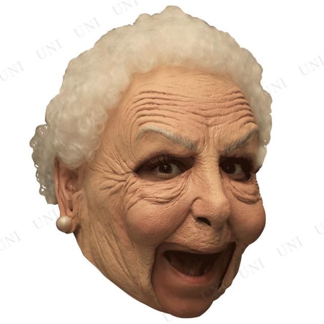 コスプレ 仮装 DX老婆マスク 【 コスプレ 衣装 ハロウィン パーティーグッズ おもしろ かぶりもの ウケる 変装グッズ おもしろマスク ハロウィン 衣装 面白マスク 面白い プチ仮装 笑える 】の通販は