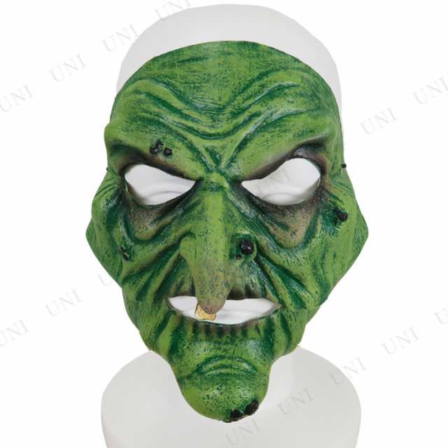 最も優遇 魔女 page） （Pin コスプレ CHINLESS WICKED ホラーマスク グリーン キッズコスチュームアクセサリー