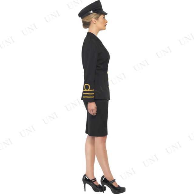 コスプレ 仮装 ホワイト・女性艦長 M 【 コスプレ 衣装 ハロウィン 仮装 レディース 服 コスチューム アーミー サバイバルゲーム オフィサー ソルジャー 女性用 軍人 ミリタリー 軍服 余興 サバゲー パーティーグッズ 大人用 兵士 将校 指揮官 】 コスプレ 仮装 ホワイト 女性艦長 M 衣装 ハロウィン レディース