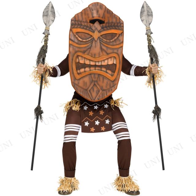 コスプレ 仮装 ティキウォーリアー 原始人 コスプレ ハロウィン 仮装 コスチューム 民族衣装 大人用 パーティーグッズ 余興 伝統衣装 男の通販はau Pay マーケット パーティワールド