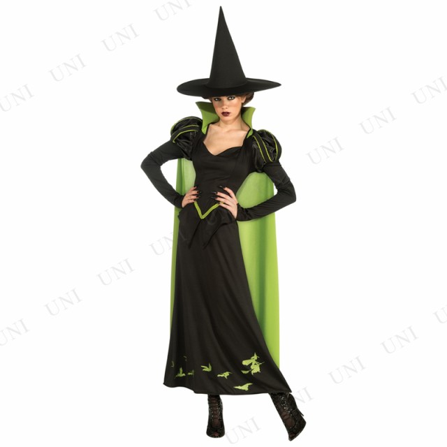 コスプレ 仮装 ウィキッドウィッチ (WICKED WITCH) 【 コスプレ 衣装 ハロウィン 仮装 コスチューム 魔女 大人用 ゴシックウィッチ 公式 正規ライセンス品 レディース 余興 オズの魔法使い 女性用 Wicked 映画キャラクター パーティーグッズ 】