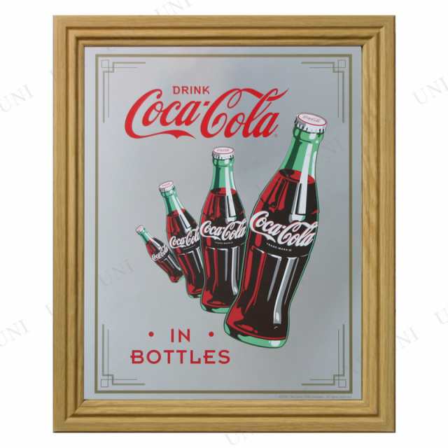 コカ コーラ ブランド パブミラーm Bottle おしゃれ インテリア雑貨 壁掛け コカコーラ 鏡 ウォールミラー 飾り 装飾 デコレーションの通販はau Pay マーケット パーティワールド