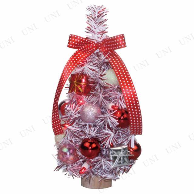 クリスマスツリー デコレーションツリー ピンクスノー 26cm 8球 クリスマス 飾り 装飾 ミニツリー 卓上ツリー テーブル 手軽 小型 小さの通販はau Pay マーケット パーティワールド