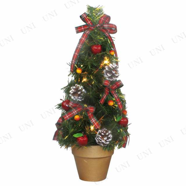 クリスマスツリー デコレーションツリー カントリー 45cm 装飾 飾り ミニツリー 卓上ツリー テーブル 手軽 小型 小さいの通販はau Pay マーケット パーティワールド