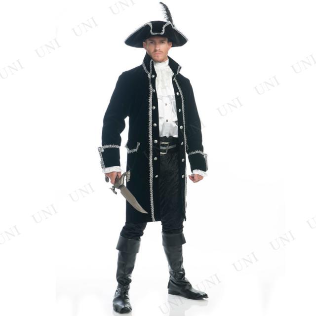 コスプレ 仮装 ブラックパイレーツ M Charades Costumes コスプレ衣装 仮装 ファンタジー フィクション 海賊 男性用M 大人 ジャケット ポリエステル100%_1