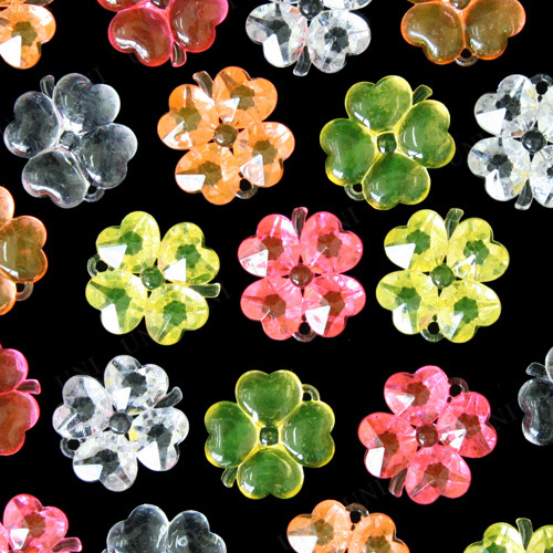 クラッシュアイス 四葉のクローバー イエロー系ミックス 1kg 【 夏祭り