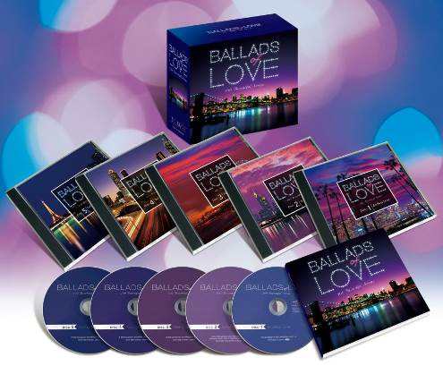 新品 バラード・オブ・ラヴ~ 100 ビューティフル・ソングス BALLADS of LOVE / (5枚組CD) DYCS1237-US