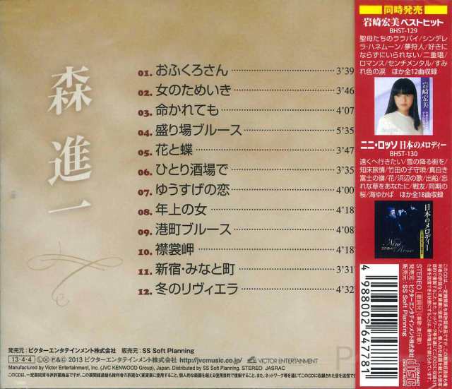 Amazon.co.jp: 襟裳岬[EPレコード 7inch]: ミュージック