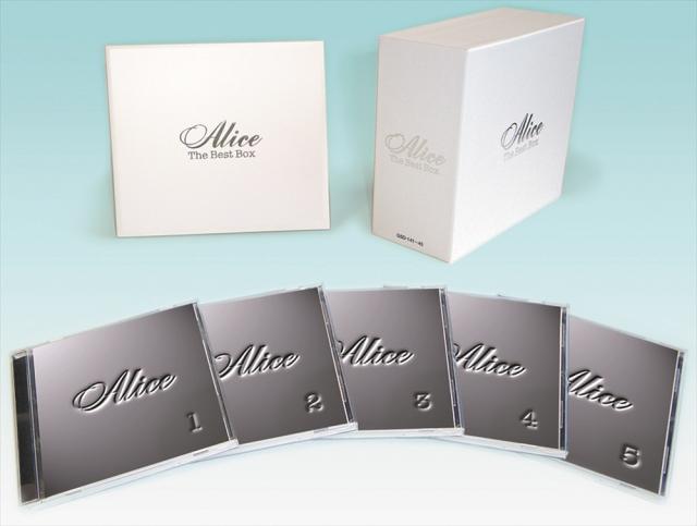 新品 アリス The Best Box（TPD-6038） / アリス (5CD) GSD-141-JP