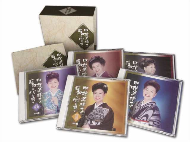 新品 中村美律子　昭和の心を唄う（TPD-6043） / (5CD) GSD-21101-JP