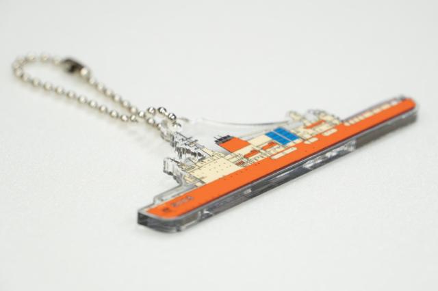 新品 海上自衛隊2.5Dアクリルキーホルダー「しらせ」 SWEET ROOM