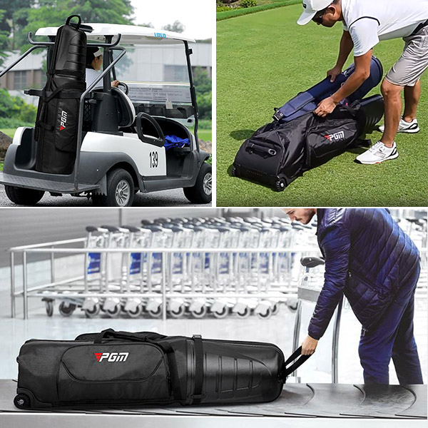 AKIRA ゴルフバッグ トラベルカバー キャスター付き ゴルフ トラベル