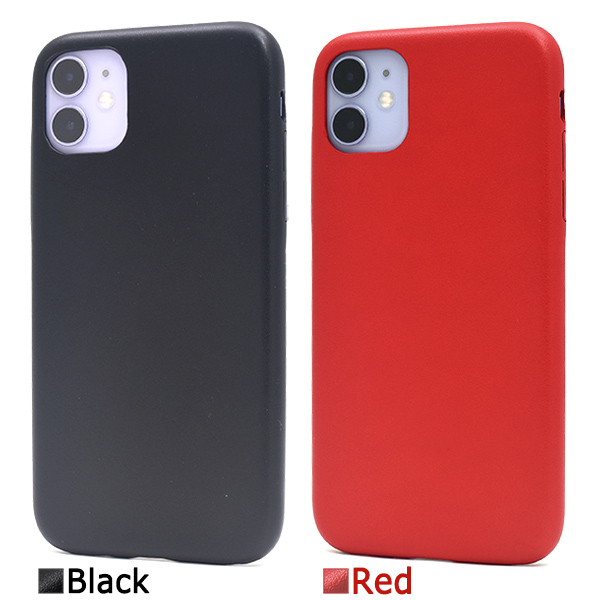 iPhone - iPhone11 RED SIMフリー　美品　本皮ケース付き iPhone11 RED 128GB SIMフリー 美品