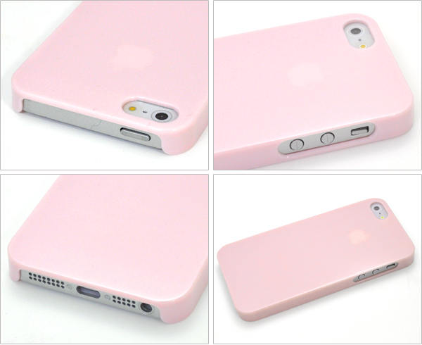 iPhone5 5S iPhone SE(第一世代）用 ペールカラーケース 選べる6色展開 