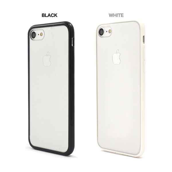 スマホケース iPhone7 iPhone8 iPhoneSE（第二世代）用 カラーバンパー
