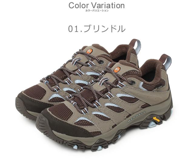 メレル ハイキングシューズ レディース モアブ 3 シンセティック ゴアテックス ブラウン レッド 赤 MERRELL J500188 J500190 靴 シューズの通販は