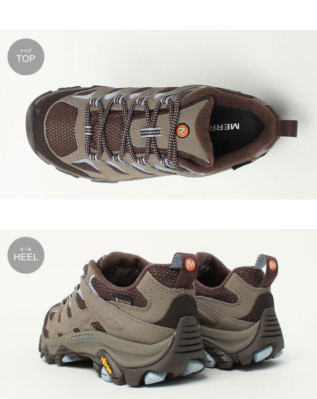 メレル ハイキングシューズ レディース モアブ 3 シンセティック ゴアテックス ブラウン レッド 赤 MERRELL J500188 J500190 靴 シューズの通販は