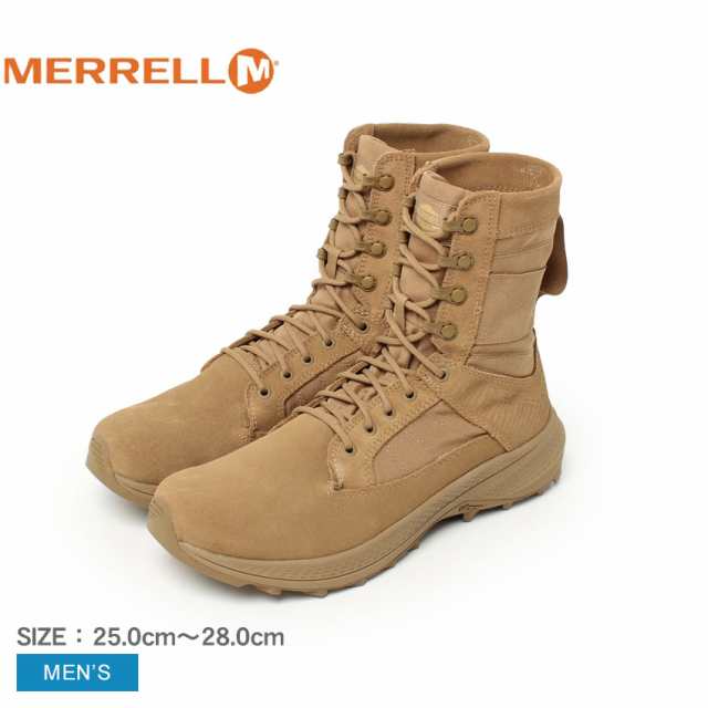 メレル ブーツ メンズ MQC フォース タクティカル ベージュ MERRELL J005031 靴 シューズ アウトドア スポーツ 運動 防水 クッション 登山 トレッキング ハイキング 旅行 ハイカット ミリタリーの通販は