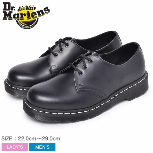 夏新作 ドクターマーチン シューズ レディース メンズ 1461 ホワイトステッチ 3ホールシューズ ブラック 黒 Dr Martens 靴 シの通販はau Pay マーケット Z Craft