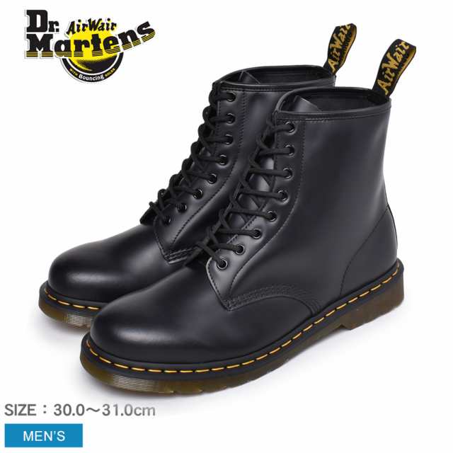 ドクターマーチン シューズ メンズ 1461 8ホール ブーツ ブラック 黒 DR．MARTENS 1182006 靴 ブランド 本革 レザー シューズ ローファー