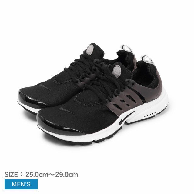 ナイキ スニーカー メンズ AIR PRESTO ホワイト 白 ブラック 黒 NIKE CT3550 靴 シューズ ローカット レースアップ カジュアル 運動 スポ