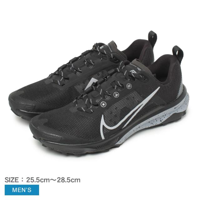 ナイキ ランニングシューズ メンズ リアクト テラ カイガー 9 ブラック 黒 NIKE DR2693 シューズ ローカット ブランド シンプル カジュアル スポーツ スポーティー 靴 人気 おしゃれ ランニング トレーニングの通販は