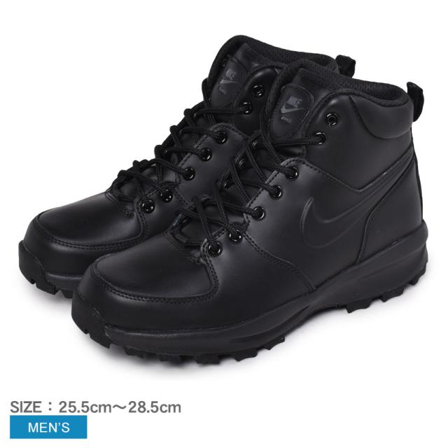 ナイキ スニーカー メンズ マノア レザー ブラック 黒 Nike 靴 シューズ ハイカット おしゃれ ブランド スポーティ カジュアル トの通販はau Pay マーケット Z Craft