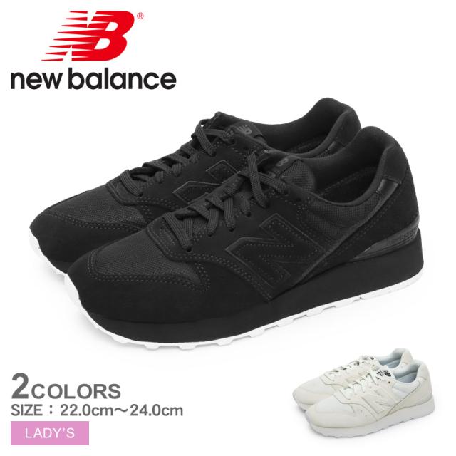 ニューバランス スニーカー レディース WL996T ブラック 黒 ホワイト 白 NEW BALANCE WL996TBA WL996TBB 靴 シューズ ブランド ロゴ スポーツ スポーティ カジュアル ローカット レザー 本革 厚底 定番 人気 通勤 通学 学生 履きやすいの通販は