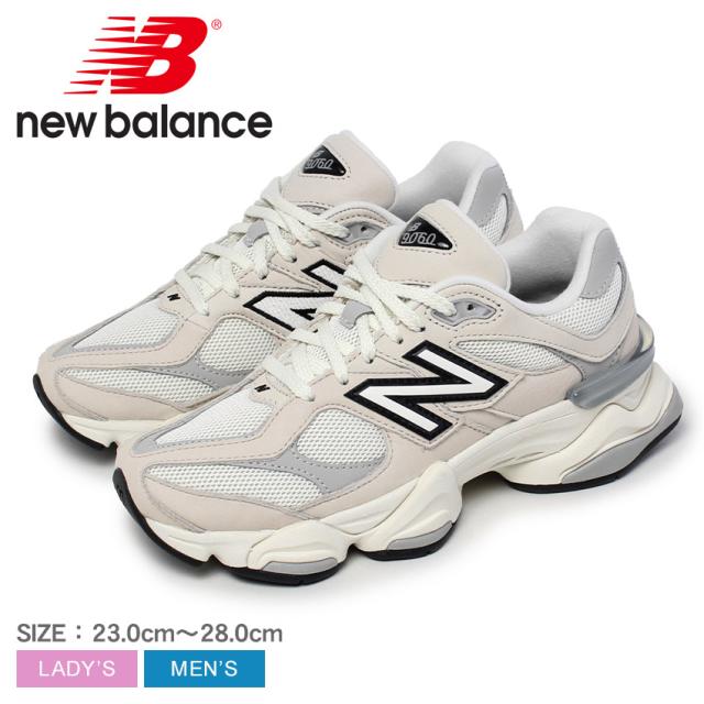 ニューバランス スニーカー レディース メンズ U9060 ベージュ ホワイト 白 NEW BALANCE U9060ZGF シューズ ブランド カジュアル シンプル ロゴ ローカット おでかけ タウンユース レースアップ シューレース 靴ひも アウトドア レジャー ニューバランス スニーカー レディース メンズ U9060 ベージュ