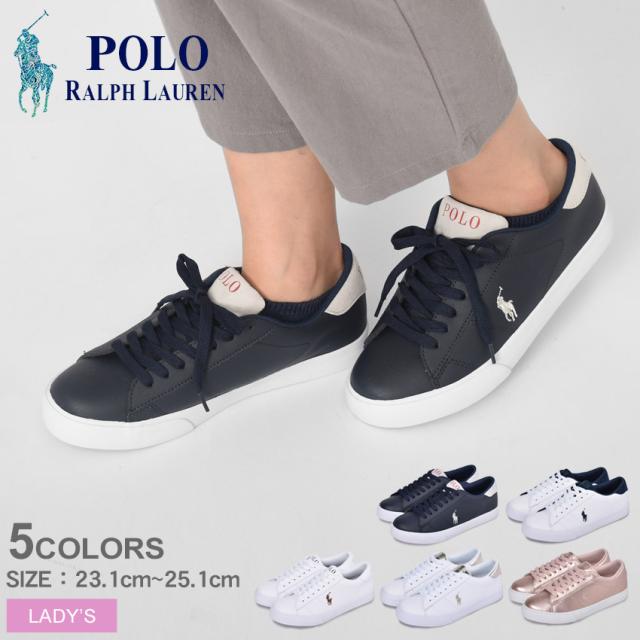 ポロ ラルフローレン スニーカー レディース セロン 3 ホワイト 白 ネイビー グレー ゴールド ピンク Polo Ralph Lauren Rf Rf1025の通販はau Pay マーケット Z Craft