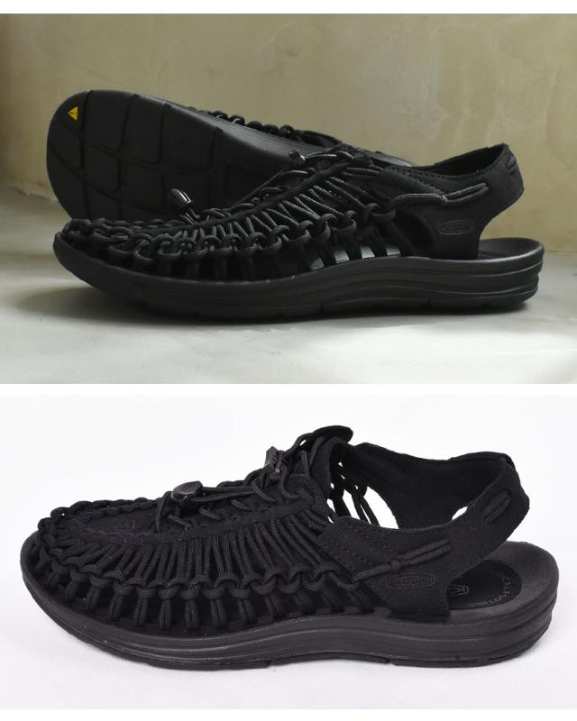 キーン サンダル メンズ ユニーク ブラック 黒 ブラウン 茶 KEEN