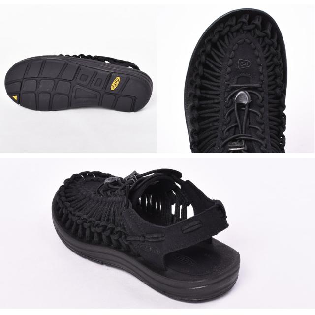 キーン サンダル メンズ ユニーク ブラック 黒 ブラウン 茶 KEEN