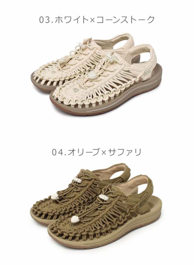 KEEN キーン ユニーク サンダル シューズ メンズ UNEEK ホワイト