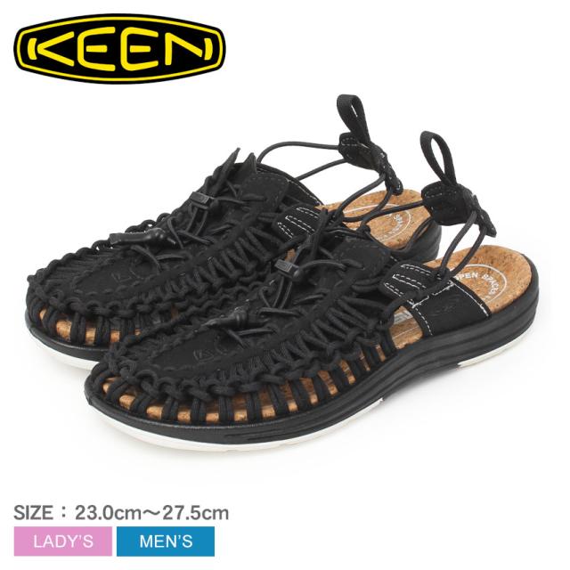 KEEN キーン サンダル ユニーク ツー コンバーチブル 1028667 メンズ レディース 靴 シューズ ブランド シンプル スポーティー 2way アウトドア キャンプ 水陸両用 川 プール 海水浴 夏新作
