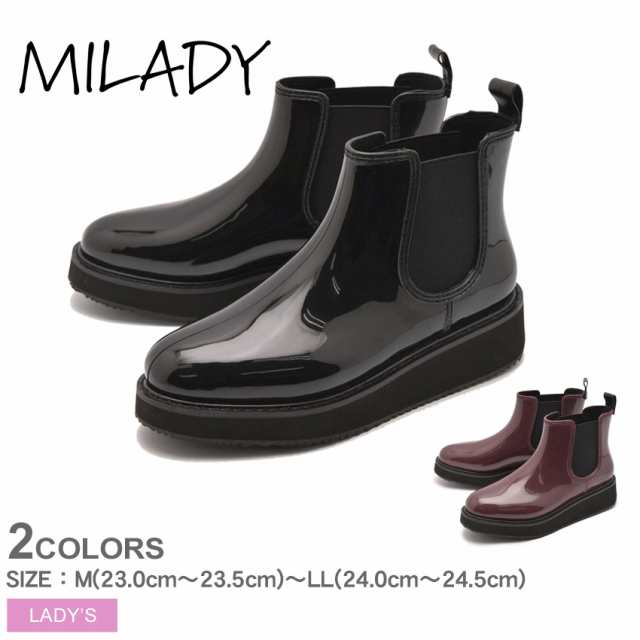 ミレディ レインブーツ レディース 厚底レインブーツ ブラック 黒 Milady Ml778 レインシューズ ブーツ シューズ 長靴 靴 雨 雨の日 モーの通販はau Pay マーケット Z Craft