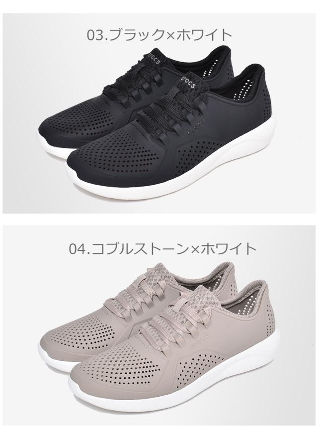 クロックス スニーカー メンズ 靴 シューズ 黒 ブラック グレー ライトライド ペイサー 通気性 軽い Crocs Literide Pacer 4967の通販はau Pay マーケット Z Craft