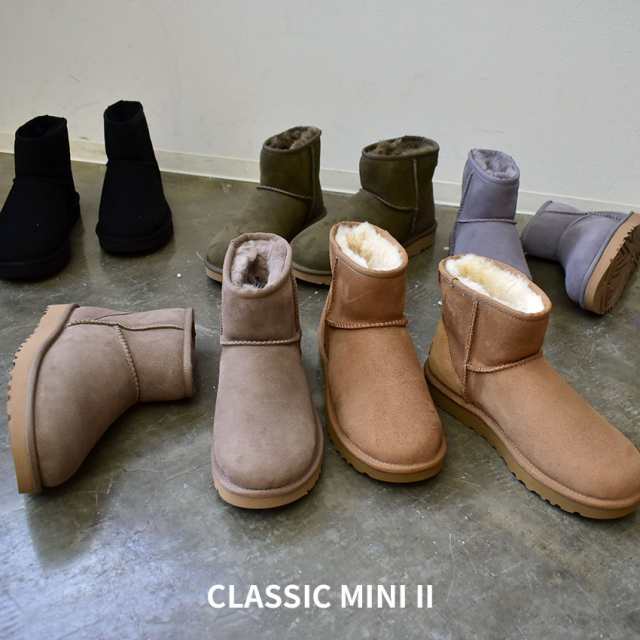 アグ UGG ムートンブーツ レディース クラシック ミニ II