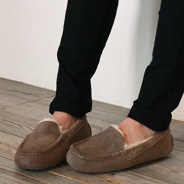 UGG モカシン スリッポン ムートン 24.0cm 24.5cm - 靴