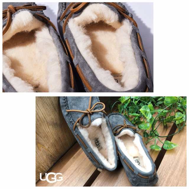 アグ UGG モカシン レディース ムートン ダコタ ファー フラット