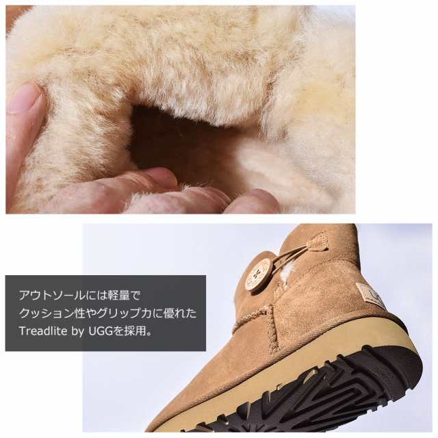 アグ UGG ムートン ブーツ レディース ショート ブーツ 靴 ミニ