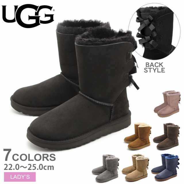 アグ ムートンブーツ レディース ベイリーボウII ショート リボン 靴 シューズ 1016225 UGG 人気 定番 プレゼント おしゃれ かわいい  ss｜au PAY マーケット