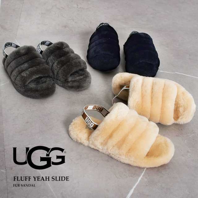 即購入OK! ugg もこもこサンダル アグ フラッフイヤースライド | www